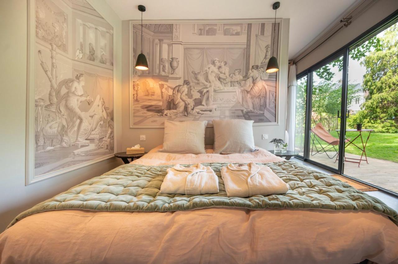 Les Myrrhophores Et Spa, Chambres D'Hotes Et Gites De Charme Abbeville Exterior photo